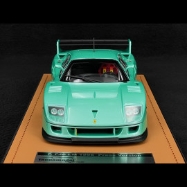 Ferrari F40 LM Press Version 1996 Light Blue Met 1/18 Tecnomodel TM18-410B
