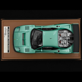 Ferrari F40 LM Press Version 1996 Hellblau Met 1/18 Tecnomodel TM18-410B
