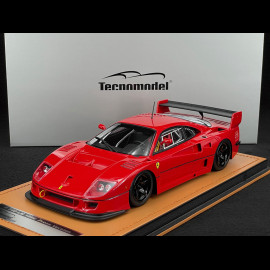 Ferrari F40 LM Press Version 1996 Rot mit schwarzen Felgen 1/18 Tecnomodel TM18-410F