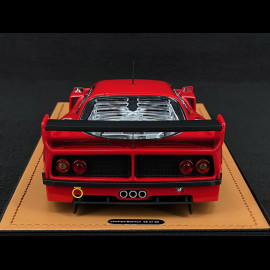 Ferrari F40 LM Press Version 1996 Rot mit schwarzen Felgen 1/18 Tecnomodel TM18-410F