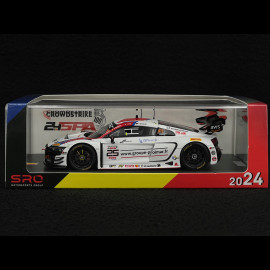 Audi R8 LMS GT3 Evo II n° 25 2nd 24h Spa 2024 1/43 Spark SB791