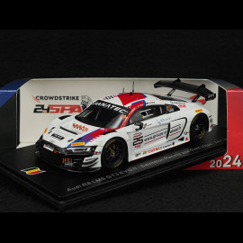 Audi R8 LMS GT3 Evo II n° 25 2nd 24h Spa 2024 1/43 Spark SB791