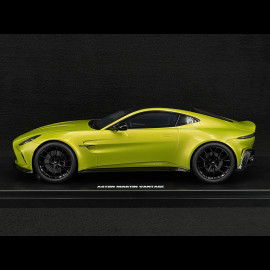 Aston Martin V12 Vantage Cosmopolitan Yellow 2024 1/18 GT Spirit GT514