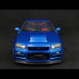 Nissan Skyline GT-R R34 Nismo Z-Tune Bayside Blue 1/12 Ottomobile G082