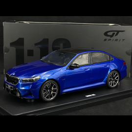 BMW M5 G90 Marina Bay Blau Metallic 2024 1/18 GT Spirit GT507