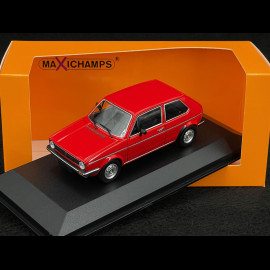 Volkswagen Golf I 1980 Rot 1/43 Minichamps 940055161