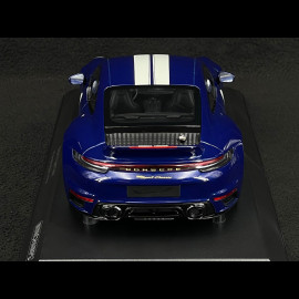 Porsche 911 Sport Classic Type 992 2022 Gentian Blue / White Stripes 1/18 Minichamps 155062006