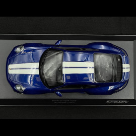 Porsche 911 Sport Classic Typ 992 2022 Gentianblau 1/18 Minichamps 155062005