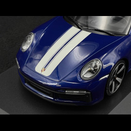 Porsche 911 Sport Classic Typ 992 2022 Gentianblau 1/18 Minichamps 155062005