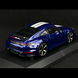 Porsche 911 Sport Classic Typ 992 2022 Gentianblau 1/18 Minichamps 155062005