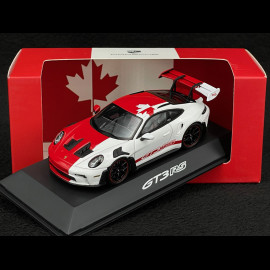 Porsche 911 GT3 RS Typ 992 PEC Toronto Sonderedition Weiß / Rot 1/43 Porsche WAP0200440SPEC