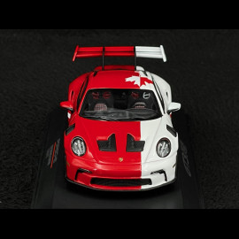 Porsche 911 GT3 RS Type 992 PEC Toronto Special Edition White / Red 1/43 Porsche WAP0200440SPEC