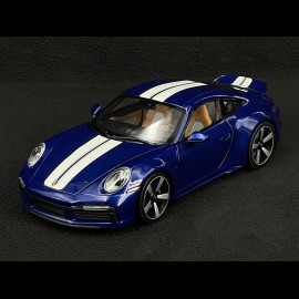 Porsche 911 Sport Classic Typ 992 2022 Gentianblau 1/18 Minichamps 110069202