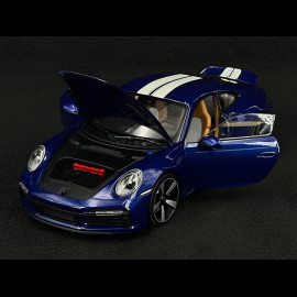Porsche 911 Sport Classic Typ 992 2022 Gentianblau 1/18 Minichamps 110069202