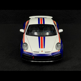 Porsche 911 Dakar Type 992 2022 Roughroads White / Blue 1/18 Minichamps 110062075