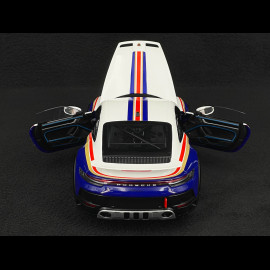 Porsche 911 Dakar Type 992 2022 Roughroads White / Blue 1/18 Minichamps 110062075