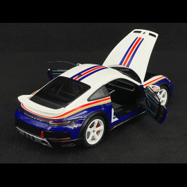 Porsche 911 Dakar Type 992 2022 Roughroads White / Blue 1/18 Minichamps 110062075