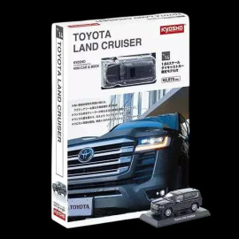Toyota Land Cruiser ZX 2021 Metallisch Grau With booklet 1/64 Kyosho 13KYO07118GY