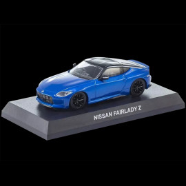 Nissan Fairlady Z Coupe 2023 Blau Mit Broschüre 1/64 Kyosho 09KYO07117BL