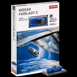 Nissan Fairlady Z Coupe 2023 Blue With booklet 1/64 Kyosho 09KYO07117BL