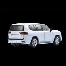 Toyota Land Cruiser ZX 2021 Withe Weiß Mit Broschüre 1/64 Kyosho 14KYO07118W