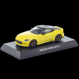 Nissan Fairlady Z Coupe 2023 Gelb Mit Broschüre 1/64 Kyosho 12KYO07117Y