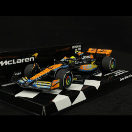 Lando Norris McLaren MCL60 n° 4 5th GP Abu Dhabi 2023 F1 1/43 Minichamps 537236604