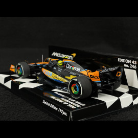 Lando Norris McLaren MCL60 n° 4 5. GP Abu Dhabi 2023 F1 1/43 Minichamps 537236604
