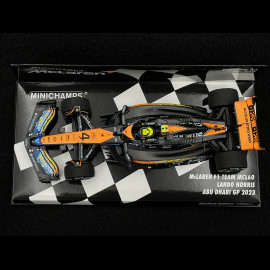 Lando Norris McLaren MCL60 n° 4 5th GP Abu Dhabi 2023 F1 1/43 Minichamps 537236604