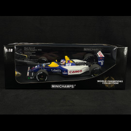 Nigel Mansell Williams Renault FW14B n° 5 World Champion 1992 F1 1/18 Minichamps 110920005