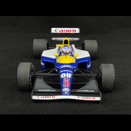 Nigel Mansell Williams Renault FW14B n° 5 World Champion 1992 F1 1/18 Minichamps 110920005