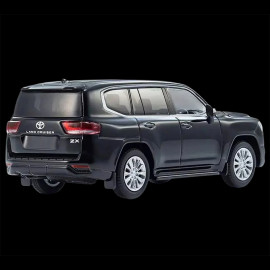 Toyota Land Cruiser ZX 2021 Scwharz Mit Broschüre 1/64 Kyosho 12KYO07118BK
