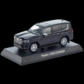 Toyota Land Cruiser ZX 2021 Scwharz Mit Broschüre 1/64 Kyosho 12KYO07118BK