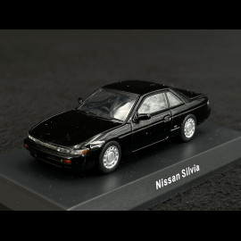 Nissan Silvia S13 1988 Scwharz 1/64 Kyosho 08KYO07115H