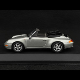 Porsche 911 Cabriolet Type 993 1993 Silber 1/43 Minichamps 430063030