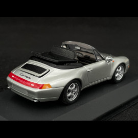 Porsche 911 Cabriolet Type 993 1993 Silber 1/43 Minichamps 430063030