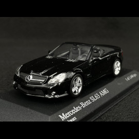Mercedes-Benz SL63 AMG 2008 Schwarz 1/43 Minichamps 400037170