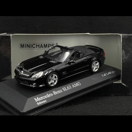 Mercedes-Benz SL63 AMG 2008 Schwarz 1/43 Minichamps 400037170