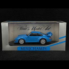 Porsche 911 GT2 Street Type 993 1995 Mexicoblau 1/43 Minichamps 430065001