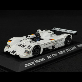BMW V12 LMR n° 16 24h Le Mans 1999 Jenny Holzer Art Car 1/43 Minichamps 80420008552