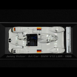 BMW V12 LMR Nr 16 24h Le Mans 1999 Jenny Holzer Art Car 1/43 Minichamps 80420008552