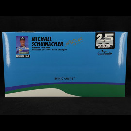 Michael Schumacher Benetton Ford B194 n° 5 Australien GP 1994 F1 1/12 Minichamps 517941205