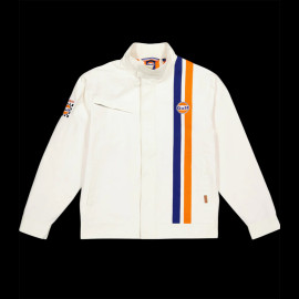 Gulf Jacke Racing Steve McQueen Le Mans Legend Cremebeige GU251JAM03-003 - herren