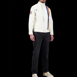 Gulf Jacke Racing Steve McQueen Le Mans Legend Cremebeige GU251JAM03-003 - herren