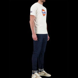 Gulf T-Shirt Racing Ecru GU251TSM05-003 - men