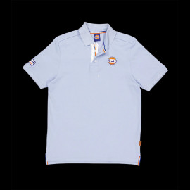Gulf Poloshirt Racing Legend Hellblau GU252POM03-125 - Herren