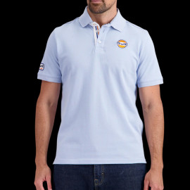 Gulf Polo-Shirt Racing Legend Light Blue GU252POM03-125 - men