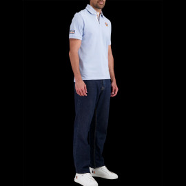 Gulf Polo-Shirt Racing Legend Light Blue GU252POM03-125 - men