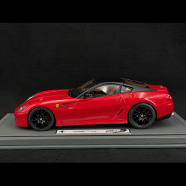 Ferrari 599 GTB Fiorano 2006 Rosso Corsa Cuoio Innenraum 1/18 BBR1871A1