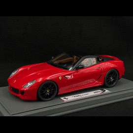 Ferrari 599 GTB Fiorano 2006 Rosso Corsa Cuoio Innenraum 1/18 BBR1871A1